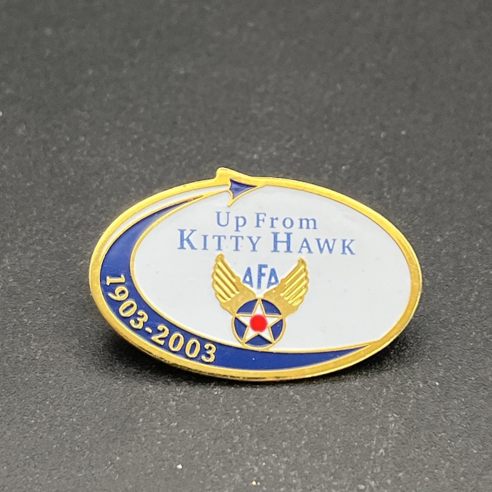 Up From Kitty Hawk AFA 1903-2003 Lapel Hat Pin